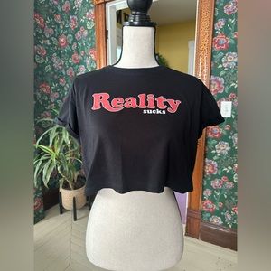 Dolls Kill Minga London Reality Crop Top